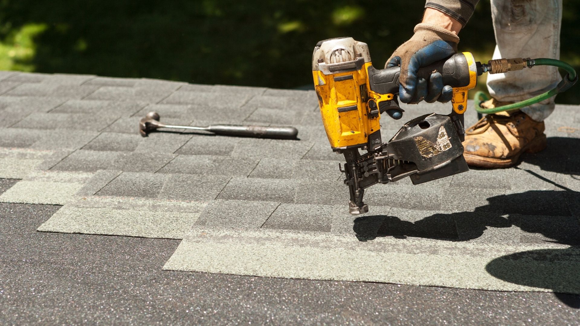 Full roof replacement work being completed