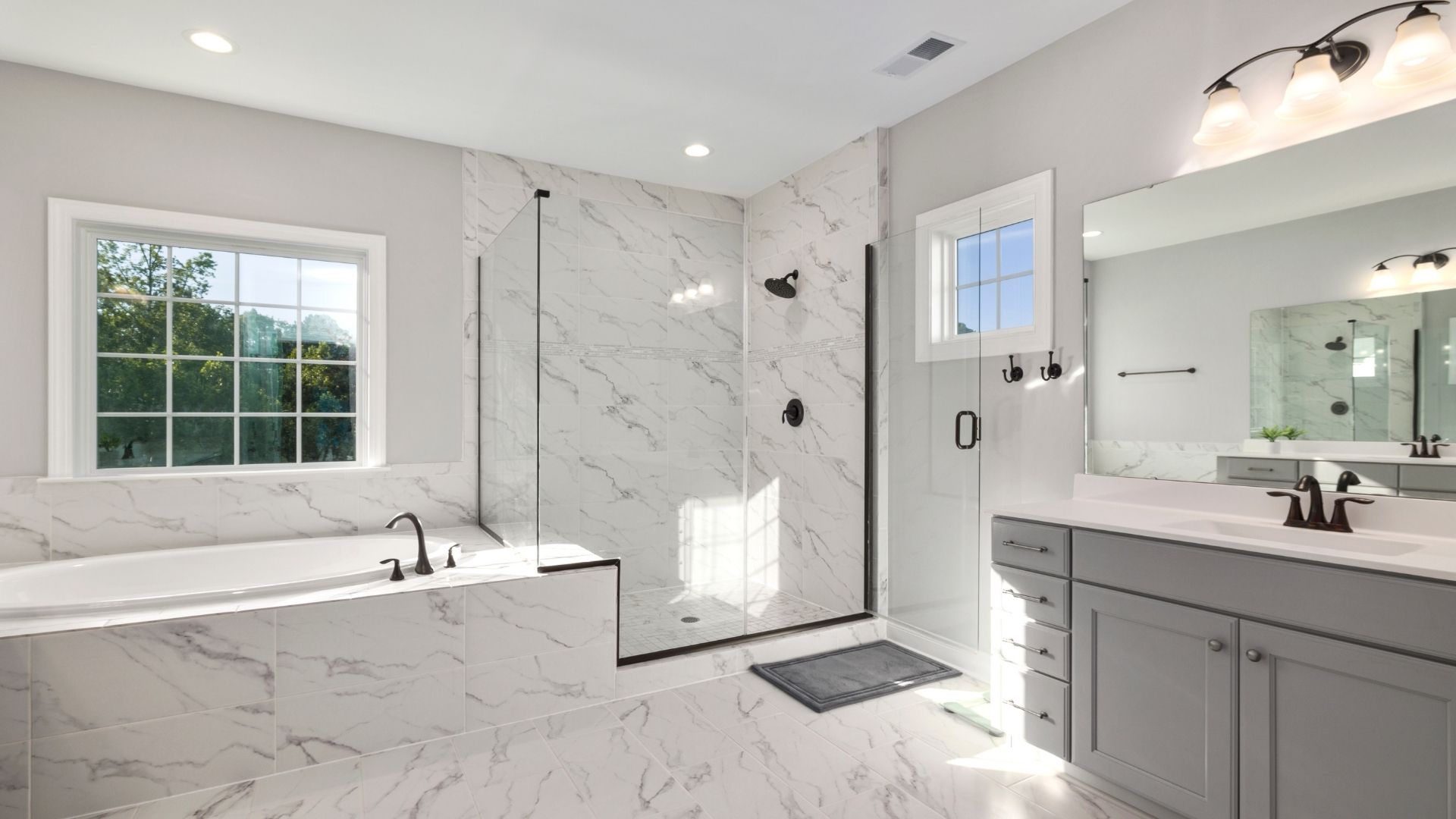 Bathroom remodeling project